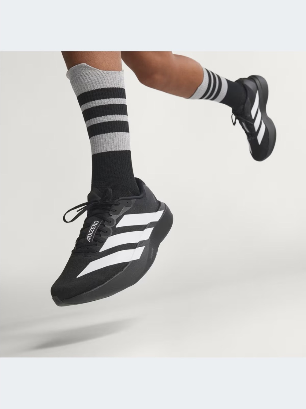 Adidas Adizero Evo SL M Black White Men's Athletic Running Shoes JP7149 New, box